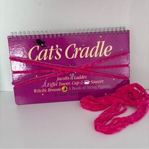 Cat’s Cradle, A Book of String Figures
by Anne Akers Johnson
Klutz Press, 1993